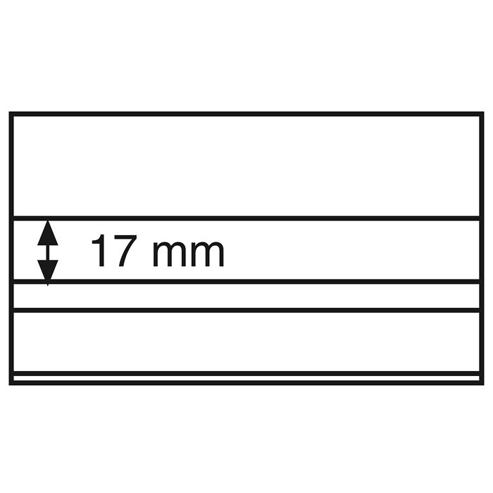 Korttien sisäänvedettävä osa, 2 läpinäkyvää suikaletta kansilehdellä, 100 kpl pakkaus, 148x85 mm (PVC)