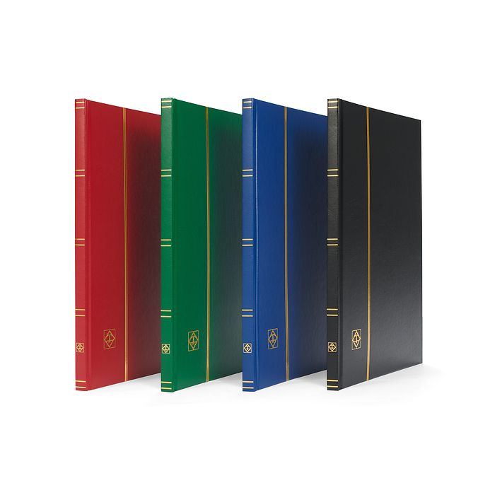 Leuchtturm klassiskt frimärksalbum BASIC med 16 sidor för frimärkssamling