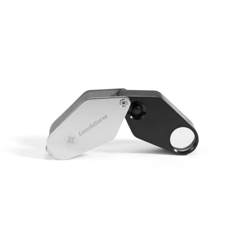 LED-luuppi suurennuslasilla, 10x suurennus, Ø 18 mm