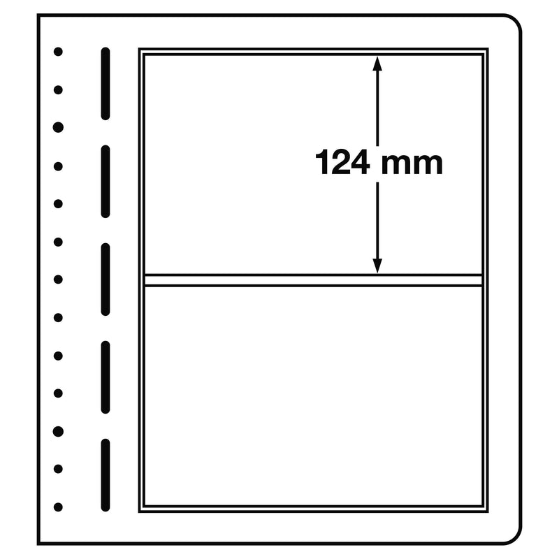 Insticksblad (visirblad) i serien LIGHTHOUSE LB - Tomma ark (10-pack)