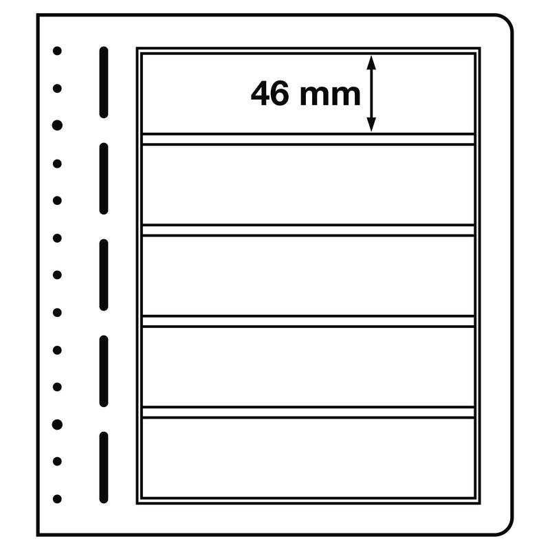 Insticksblad (visirblad) i serien LIGHTHOUSE LB - Tomma ark (10-pack)