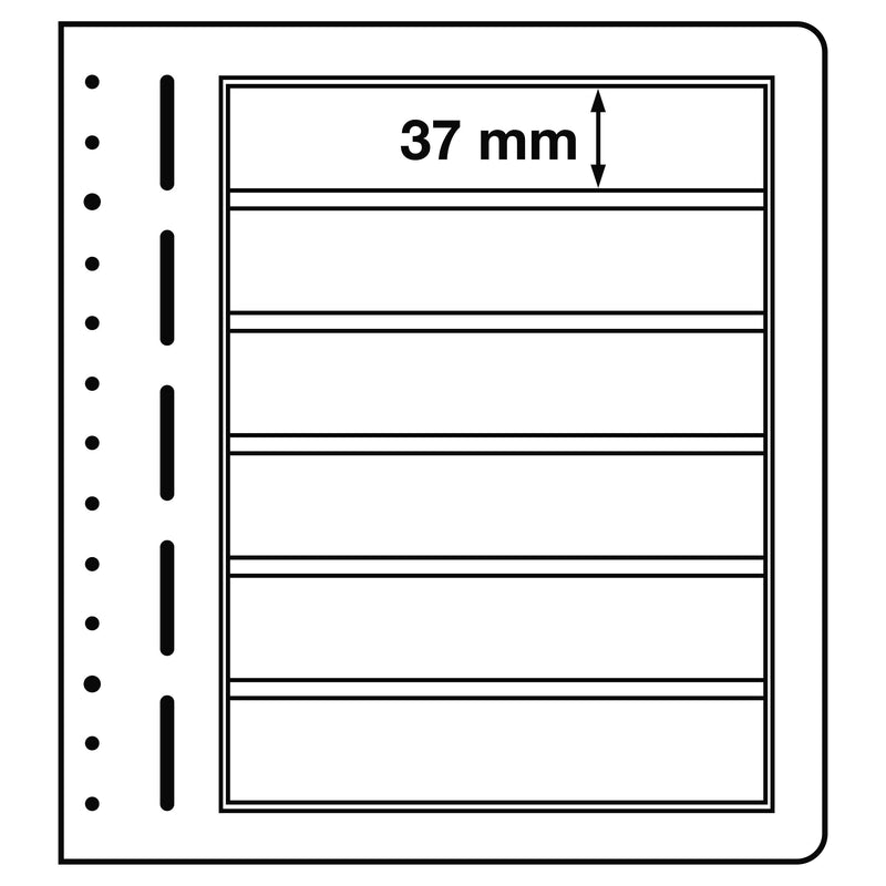 Insticksblad (visirblad) i serien LIGHTHOUSE LB - Tomma ark (10-pack)